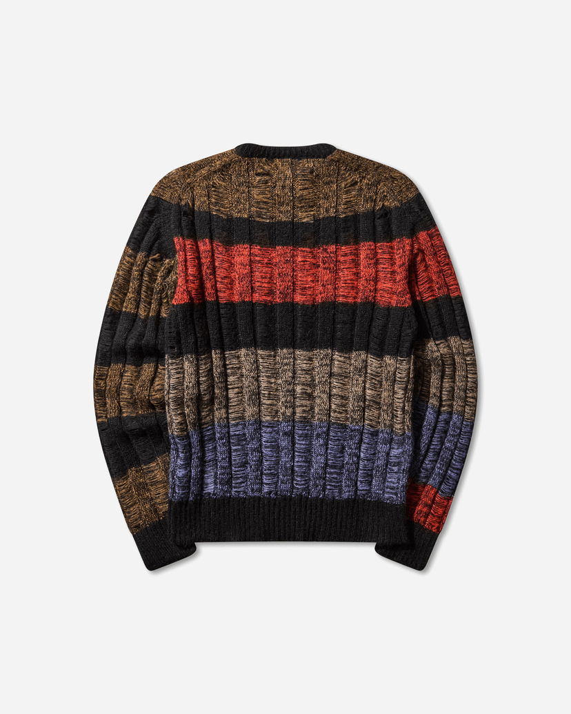 Džemper Aries Mohair Cable Stripe Sweater Višebojno | AR2004304 Multi