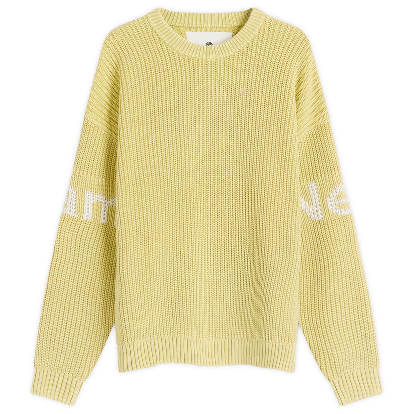 Džemper New Amsterdam Surf Association New Amsterdam Surf Association Logo Crew Knit Sweater Žuta | 2501108001