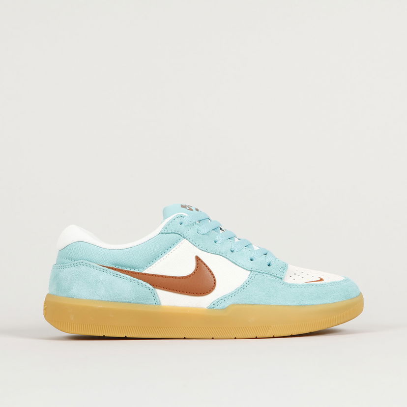 Skateboarding Nike SB Force 58 Green Frost Russet Gum Tirkiz | DV5477-302