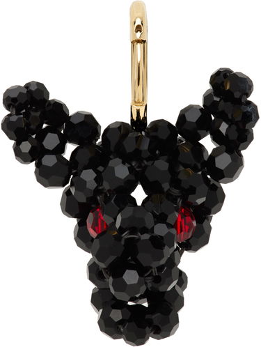 Naušnice Simone Rocha Simone Rocha Beaded Creature Single Earring Crna | ERG511 0903, 0
