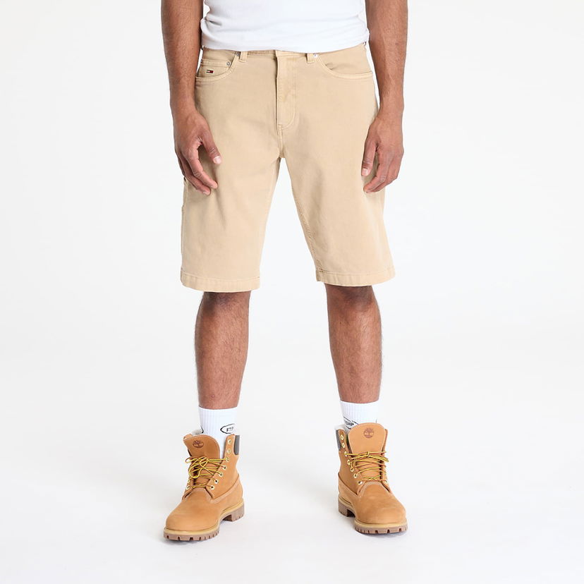 Kratke hlače Tommy Hilfiger Tommy Jeans Jaimie Canvas Cargo Shorts Bež | DM0DM21951 ACT