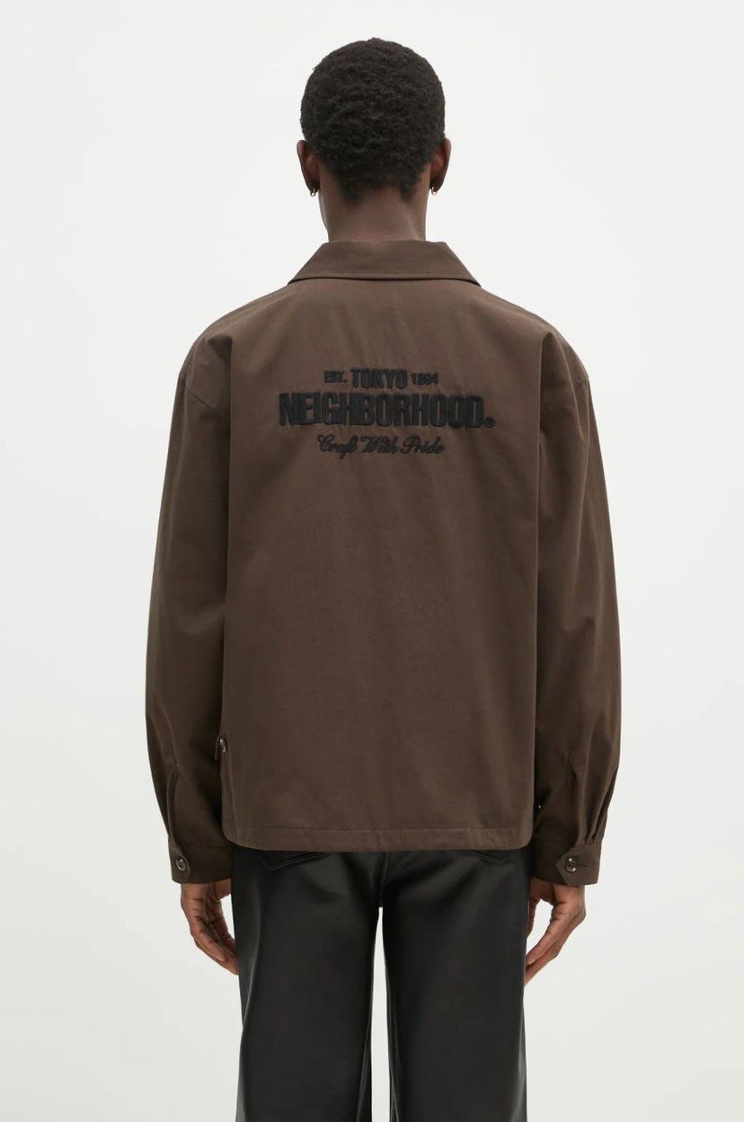 Jakna Neighborhood NEIGHBORHOOD Cotton Jacket Smeđa | 242SPNH.JKM01