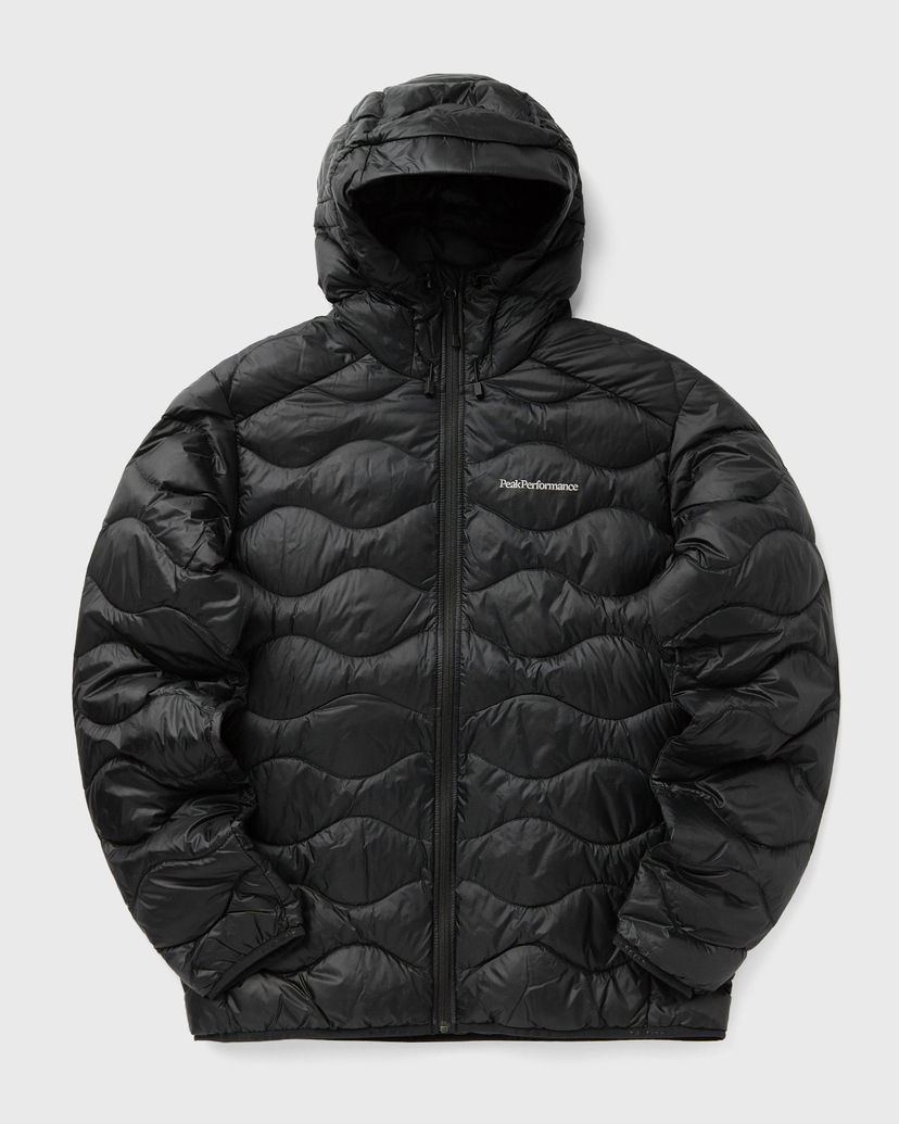 Pernata jakna Peak Performance HeliuDown Hooded Puffer Jacket Crna | G79845020