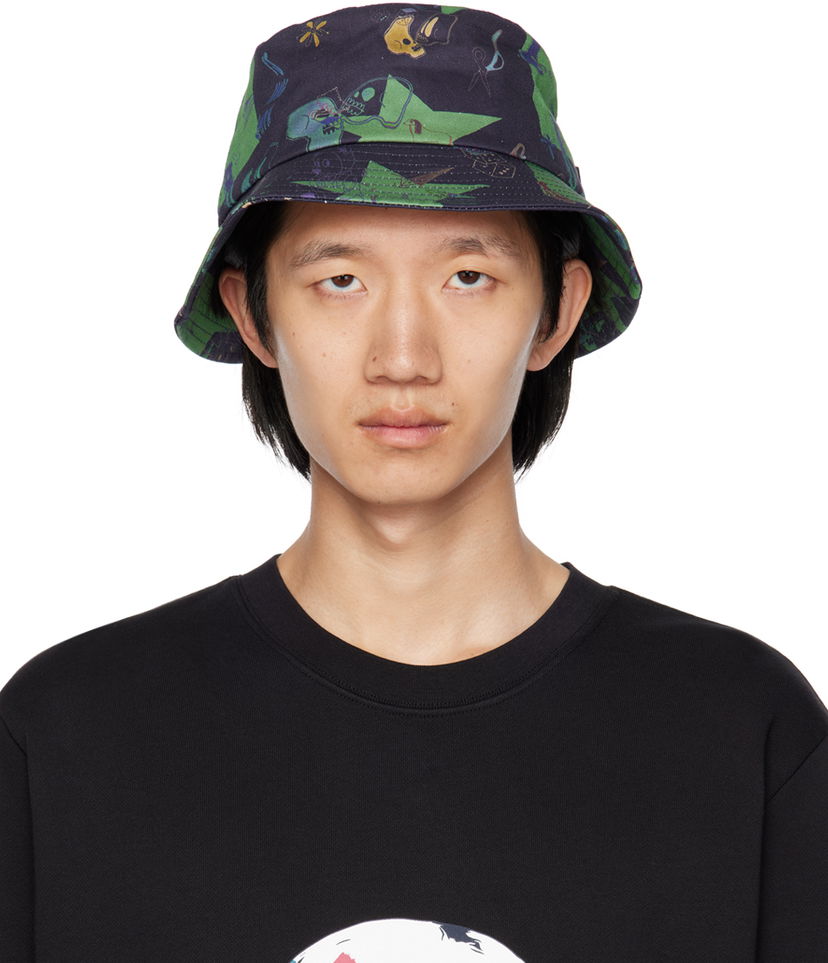 Šešir Paul Smith PS Paul Smith Tattoo Print Bucket Hat Višebojno | M2A-921DT-M449