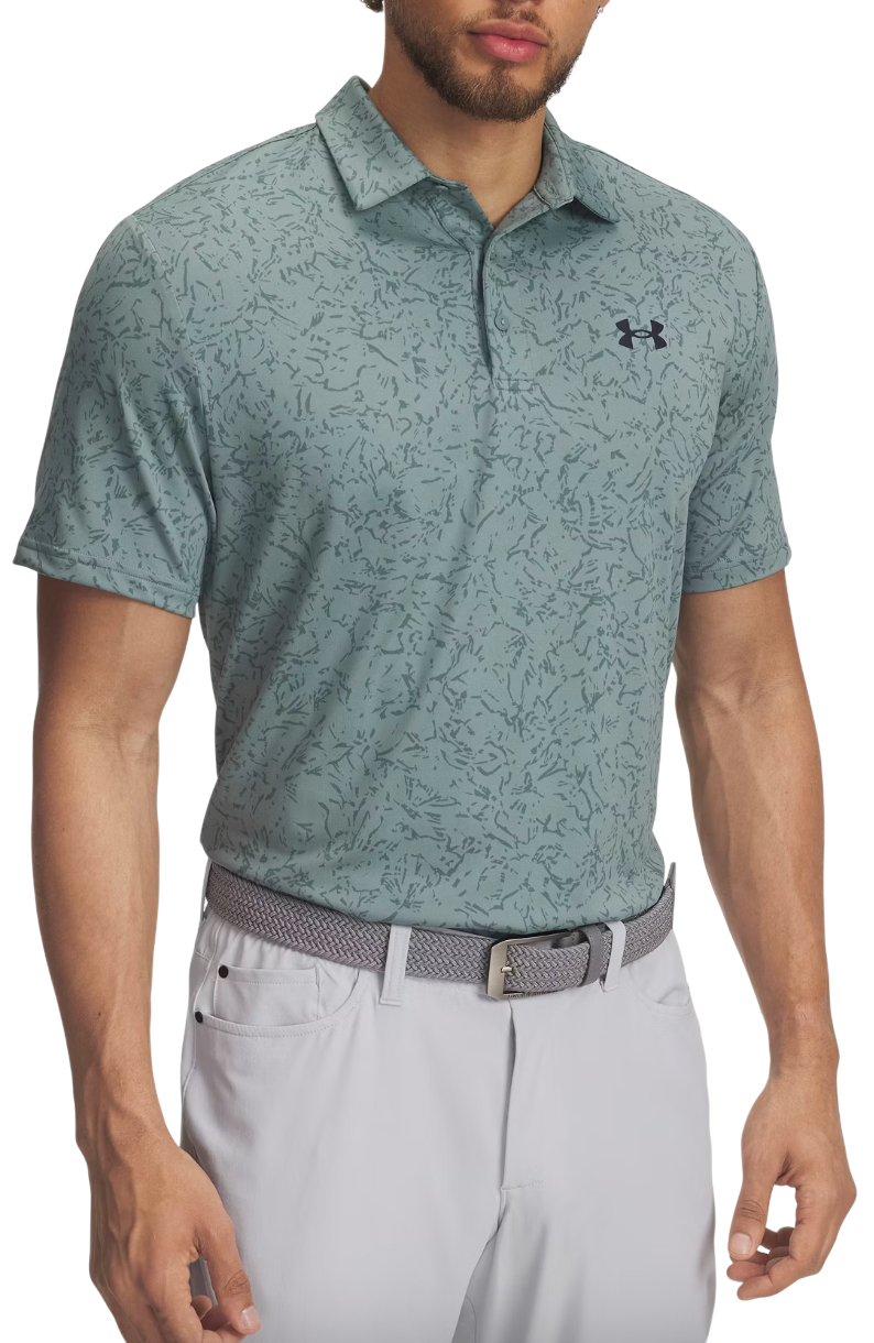 Polo majica Under Armour Playoff 3.0 Printed Polo Tirkiz | 1378677-323