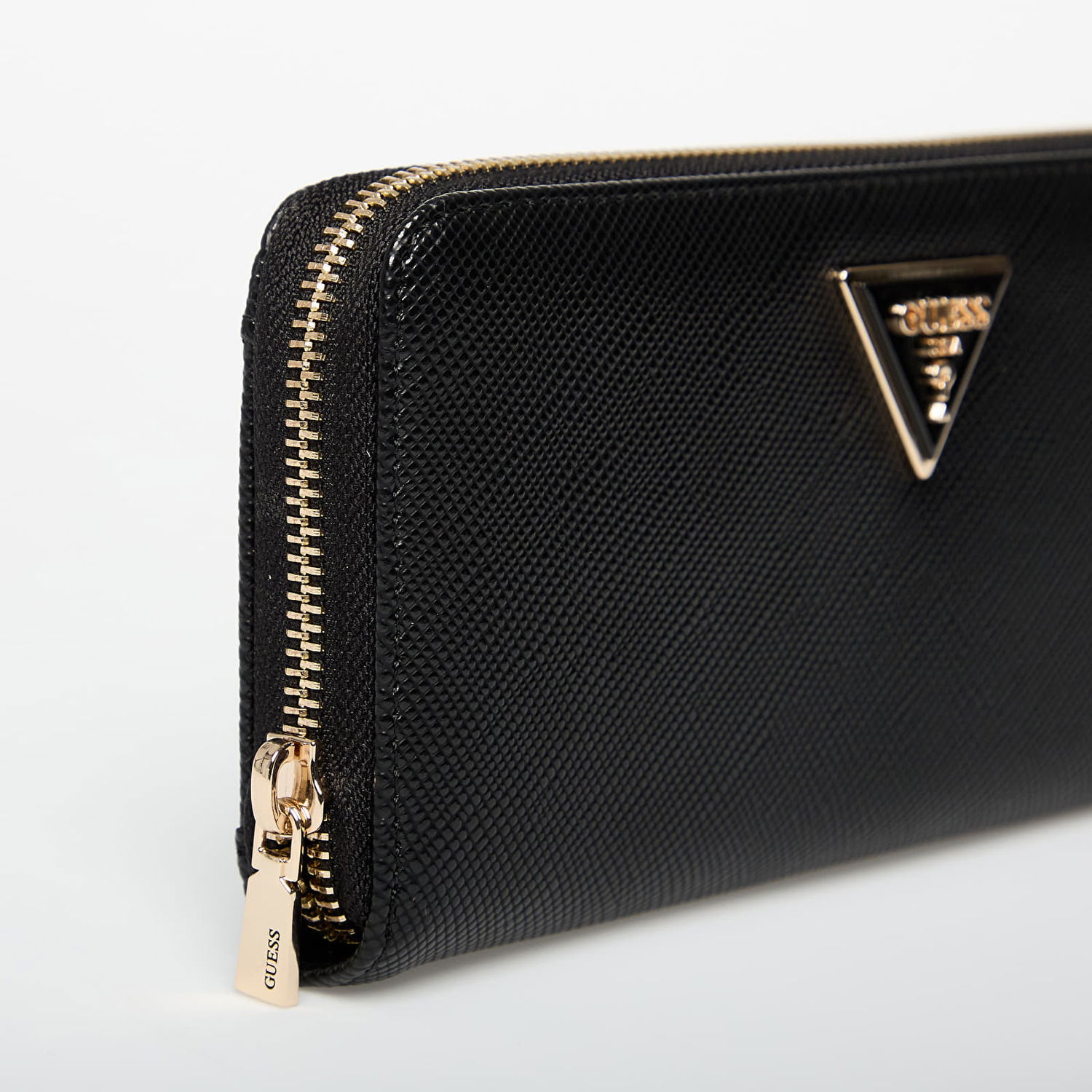 Novčanik GUESS Laurel Ii Slg Large Zip Around Wallet Crna | SWZG7459146-BLA, 1