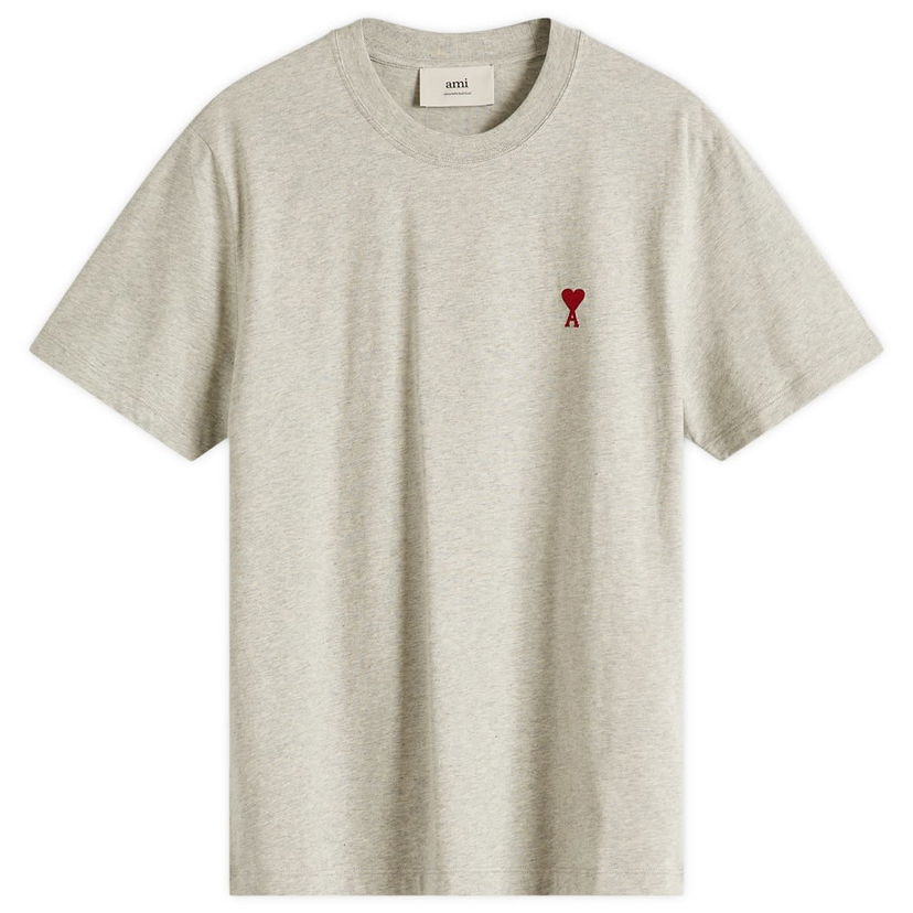 Majica kratkih rukava AMI AMI Paris Small A Heart Logo T-Shirt, Size Large Siva | BFUTS035-724-0951