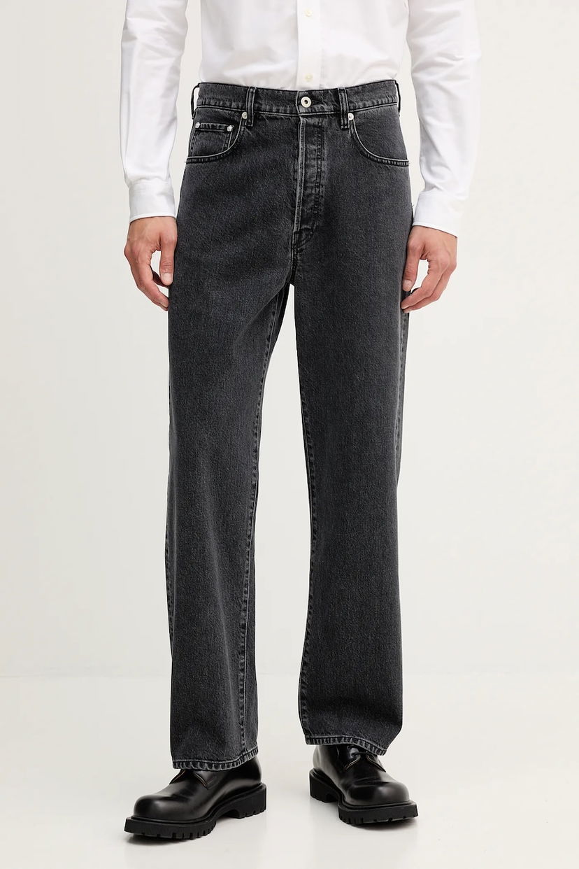 Jeans KENZO Kenzo Loose Fit Jeans Crna | FF65DP4306C4