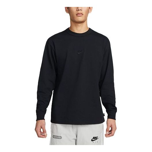 Džemper Nike Sportswear Premium Essentials Long Sleeves T-Shirt Crna | DO7391-010