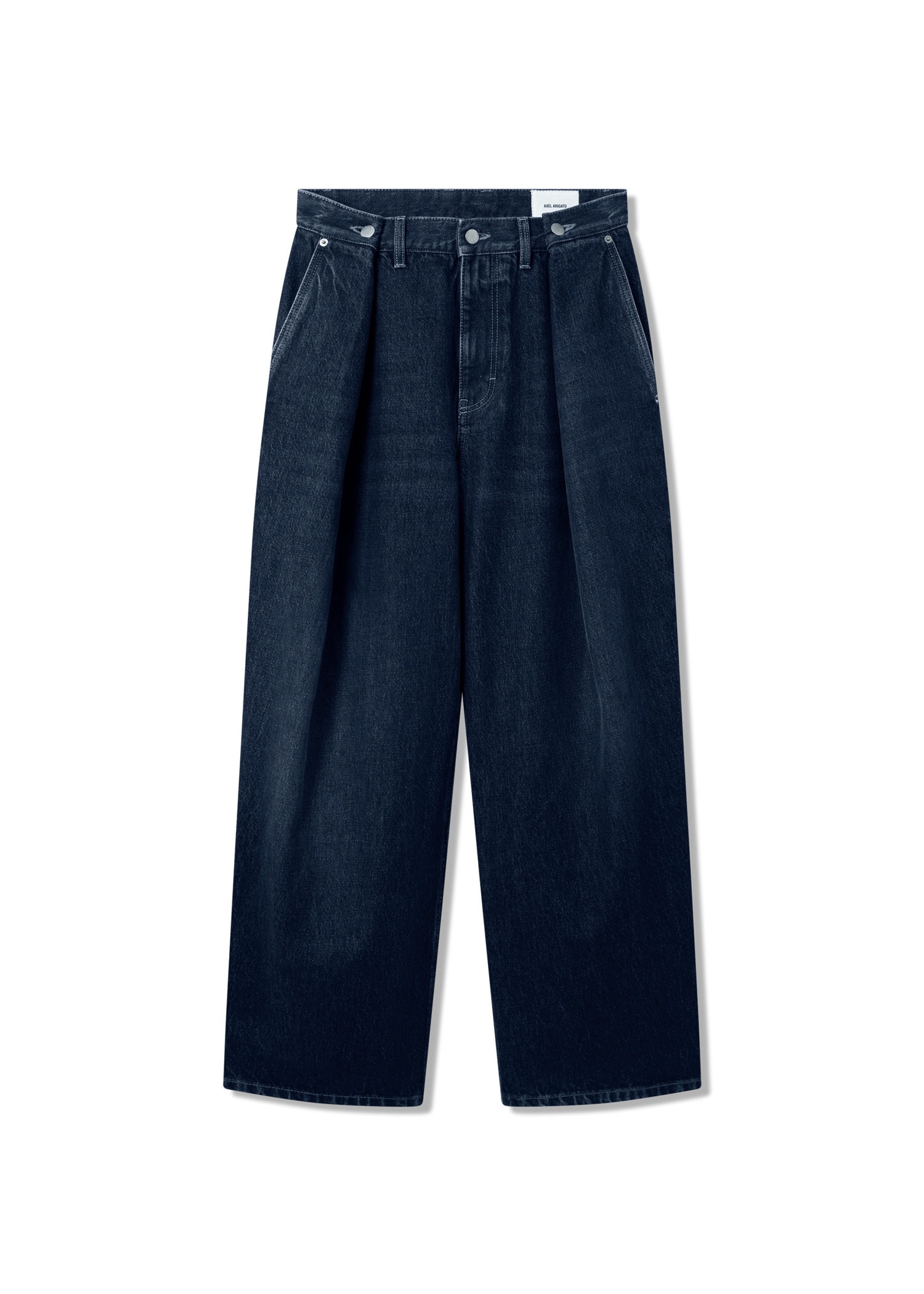 Jeans AXEL ARIGATO Rumor Pleated Wide-Leg Jeans Plava | A3469002, 1