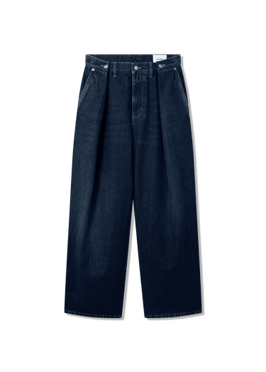 Jeans AXEL ARIGATO Rumor Pleated Wide-Leg Jeans Plava | A3469002, 1