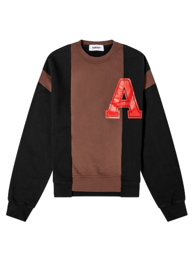 Džemper Ambush Varsity Crewneck Crna | BWBA016F22FLE0011025