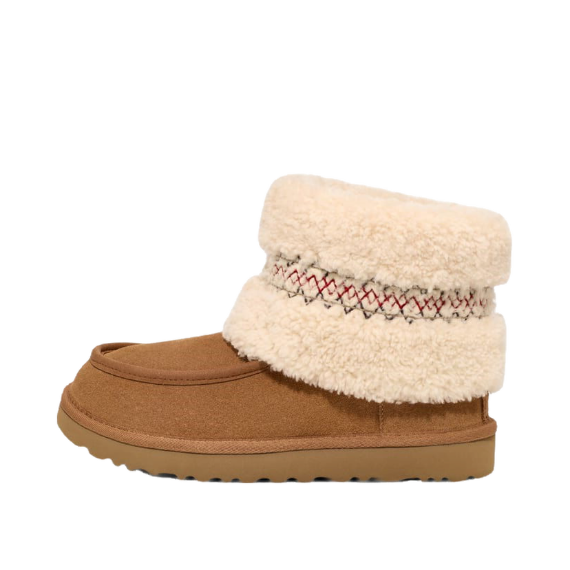 Tenisice i cipele UGG Mini Heritage Braid "Chestnut" W Smeđa | 1148930-CHE