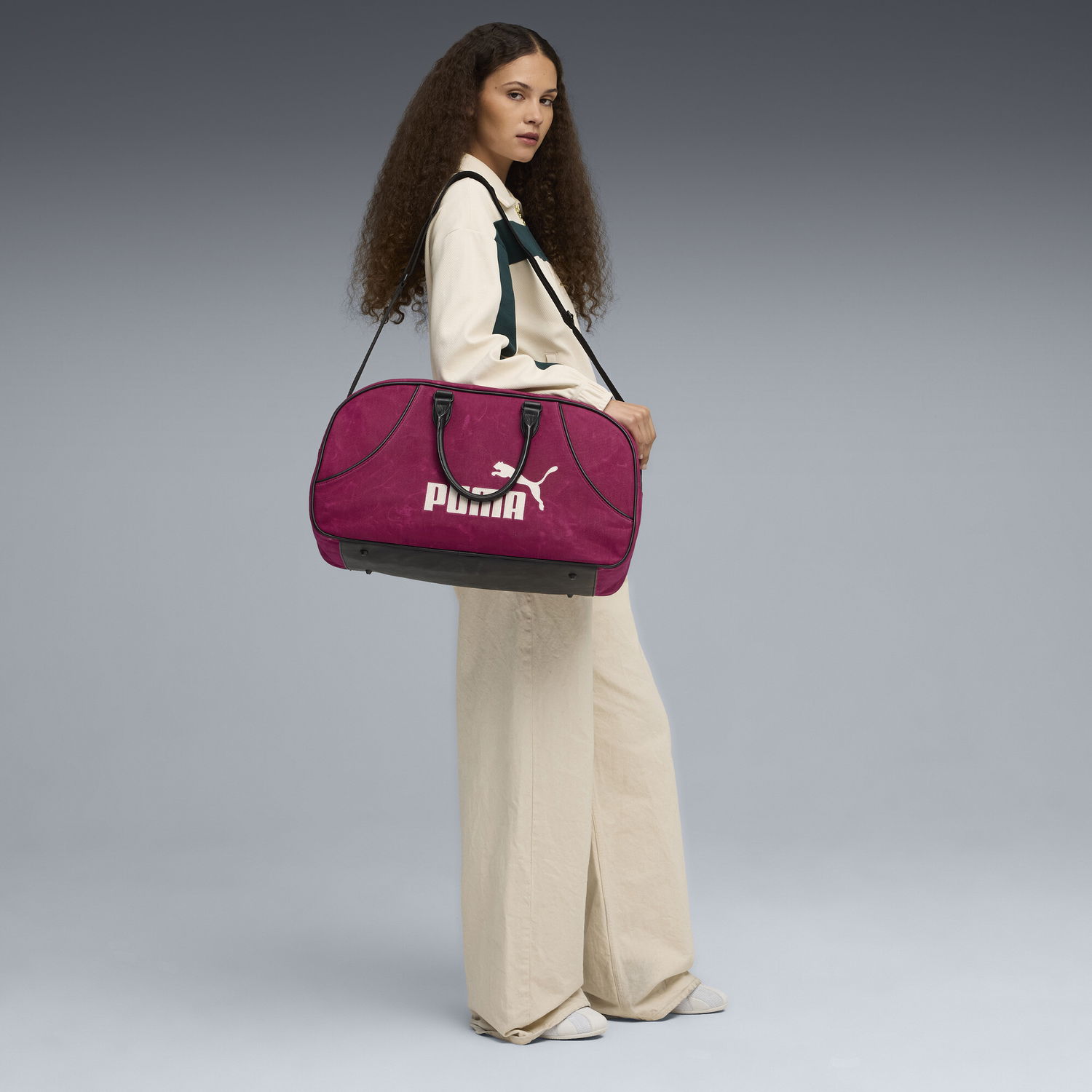 Putna torba Puma Archive Canvas Duffel Bag Ljubičasta | 091826_01, 1