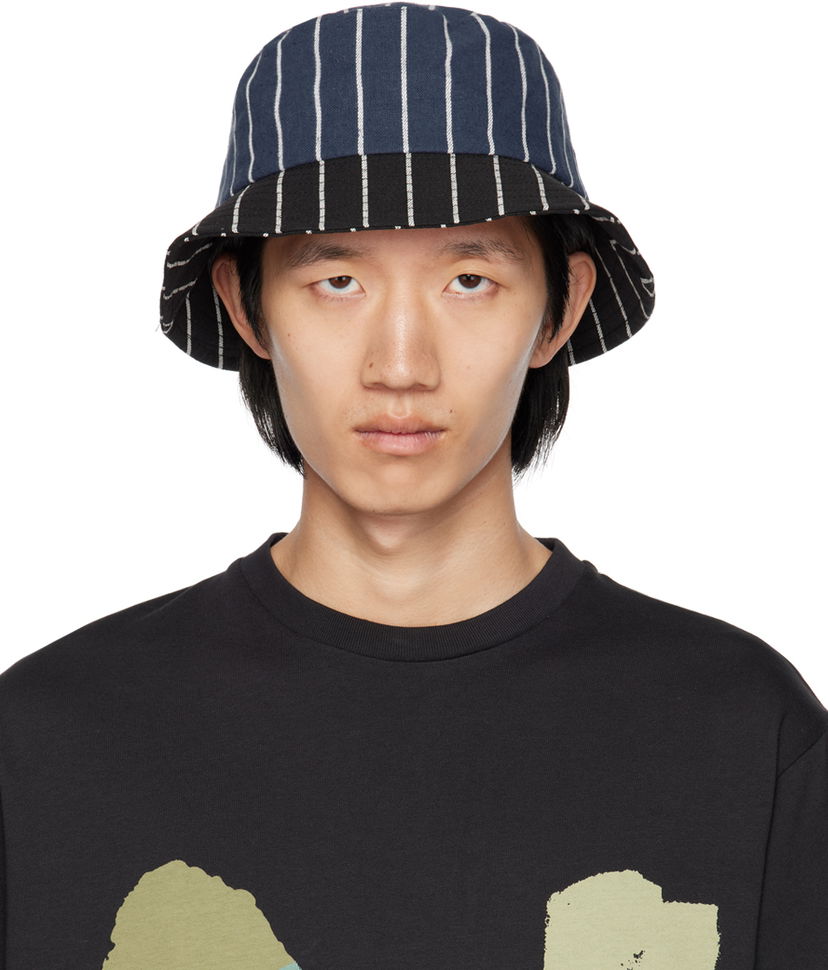 Šešir Paul Smith Paul Smith Striped Bucket Hat Plava | M1A-921DT-M444