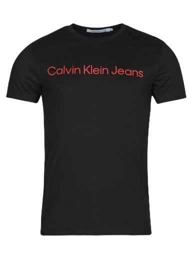 Majica kratkih rukava CALVIN KLEIN CORE INSTITUTIONAL LOGO SLIM TEE Crna | J30J322552-0GM