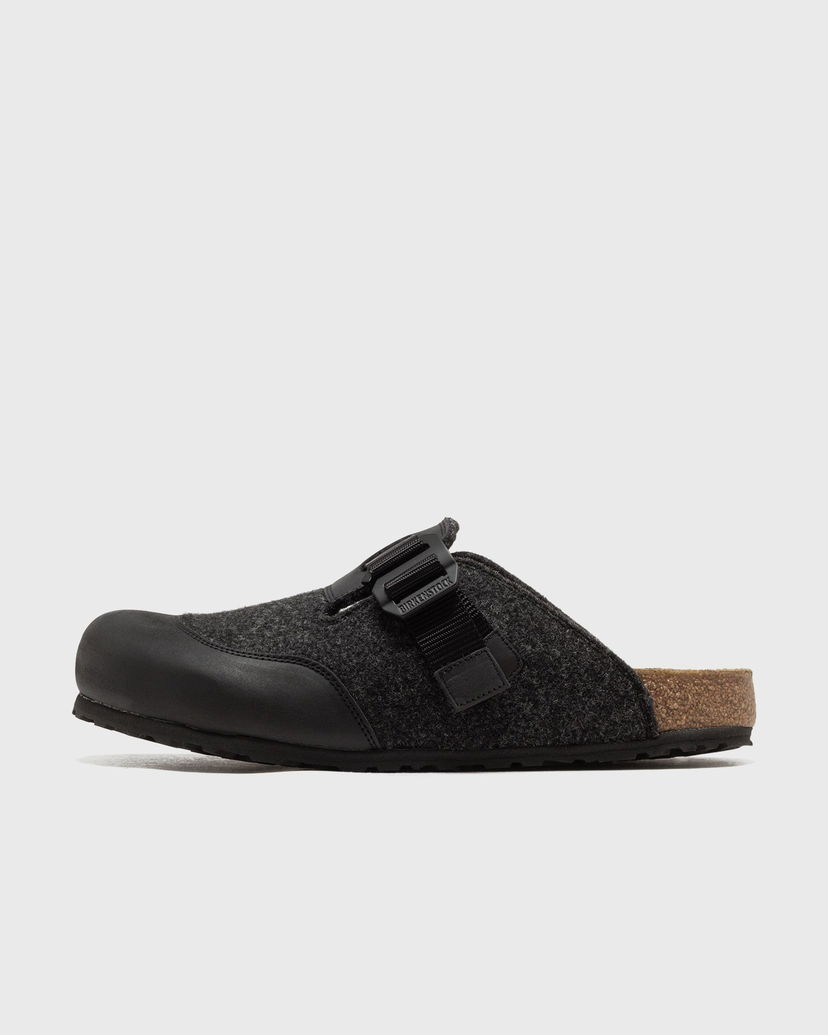 Tenisice i cipele Birkenstock Boston Nova Felt Leather Textile Clog Siva | 1030159