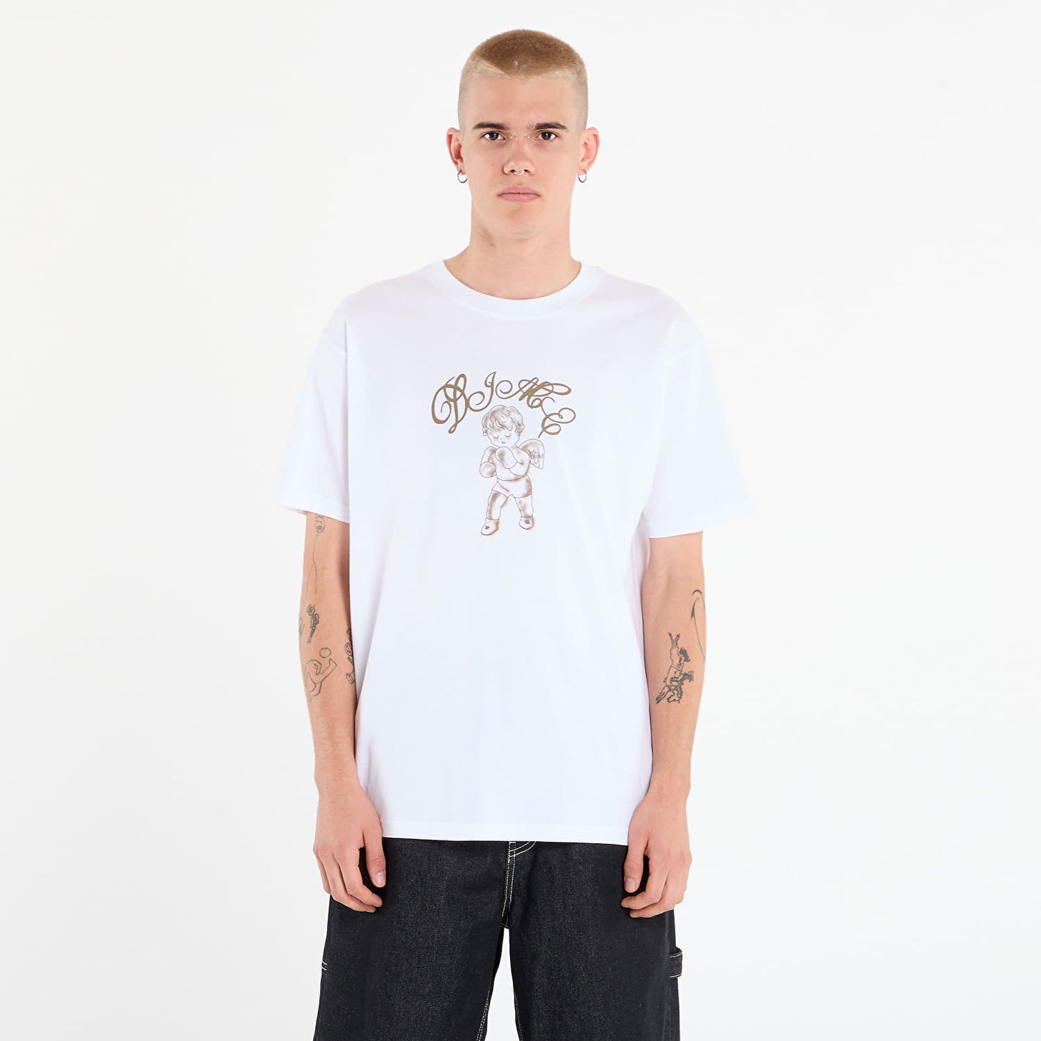 Majica kratkih rukava Dime DIME Fighter Tee Bijela | DIMESU2557WHT, 0