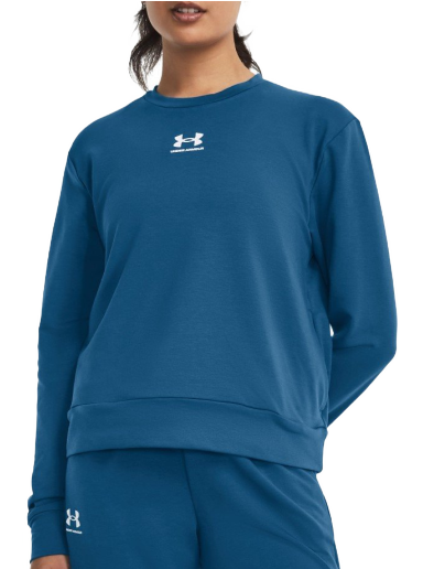 Dukserice Under Armour Rival Terry Crew Sweatshirt Plava | 1369856-426