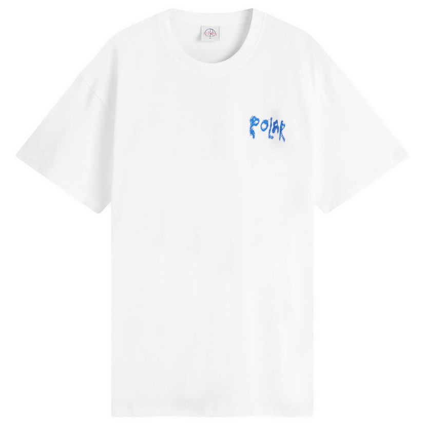 Majica kratkih rukava Polar Skate Co. White Bear Graphic T-Shirt Bijela | PSC-W24-21