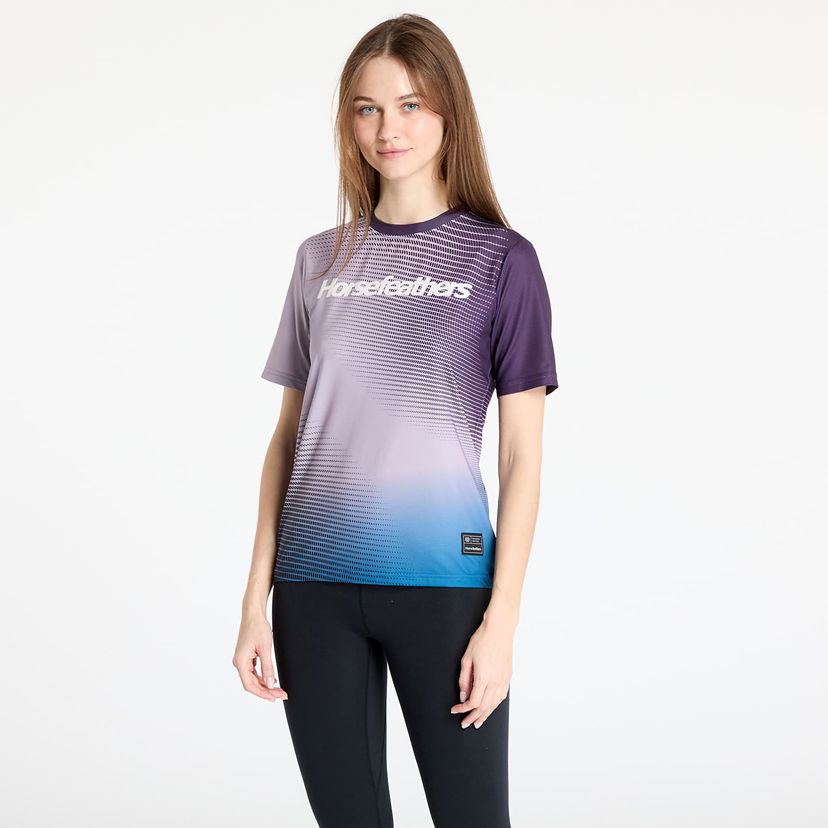 Majica kratkih rukava Horsefeathers Quantum Bike Jersey Ljubičasta | TW044B