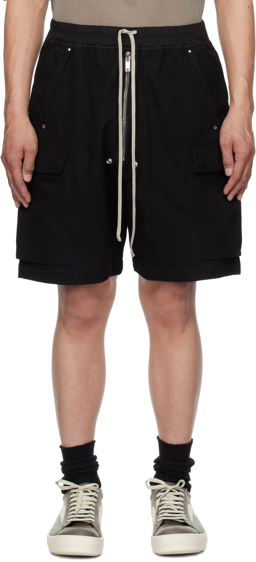 Kratke hlače Rick Owens Rick Owens DRKSHDW Hollywood Cargo Shorts Crna | DU01E3369 CVS