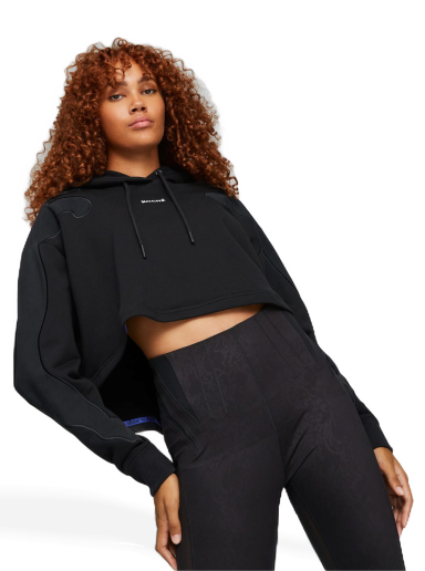 Dukserice Puma x KOCHÉ Cropped Hoodie Crna | 535986_01