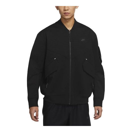 Bomber jakna Nike Sportswear Storm-FIT Tech Pack Unlined Loose Fit Zipper Jacket Crna | DM5502-010, 0