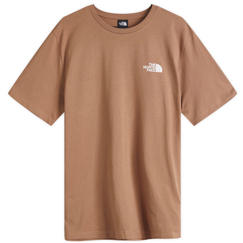 Majica kratkih rukava The North Face Simple Dome T-Shirt X-Small Smeđa | NF0A87NG6IH