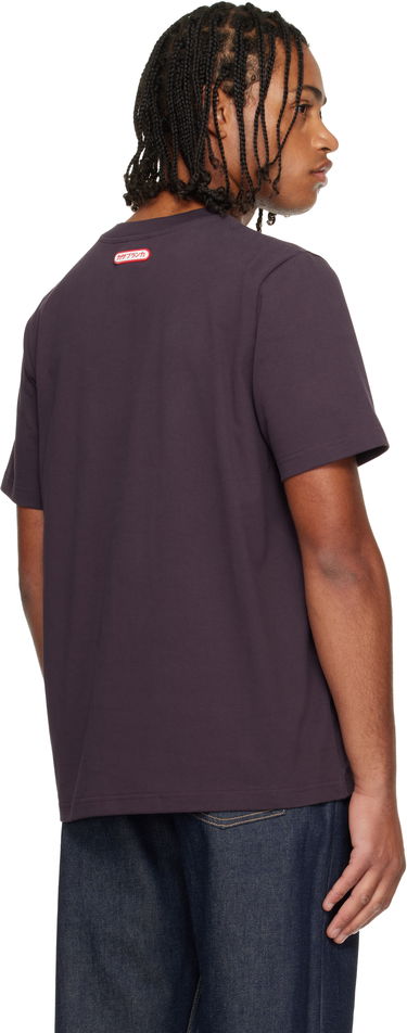 Majica kratkih rukava Casablanca Logo Patch Short Sleeve T-Shirt Ljubičasta | M-AW25-JTS-001-06, 2