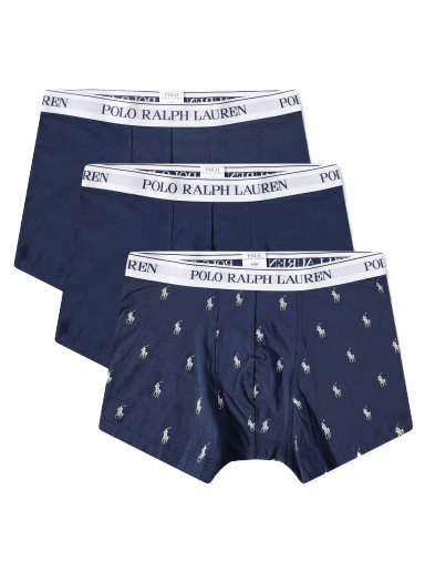 Bokserice Polo by Ralph Lauren Classic Trunk - 3 Pack Tamnoplava | 714830299058
