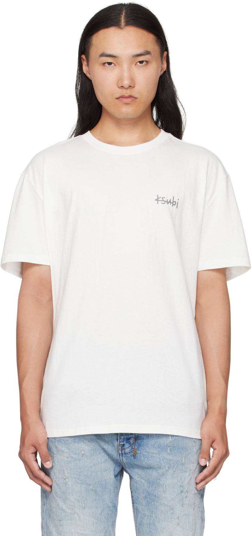 Majica kratkih rukava Ksubi Ksubi All Day Biggie T-Shirt Bijela | MFA25TE003