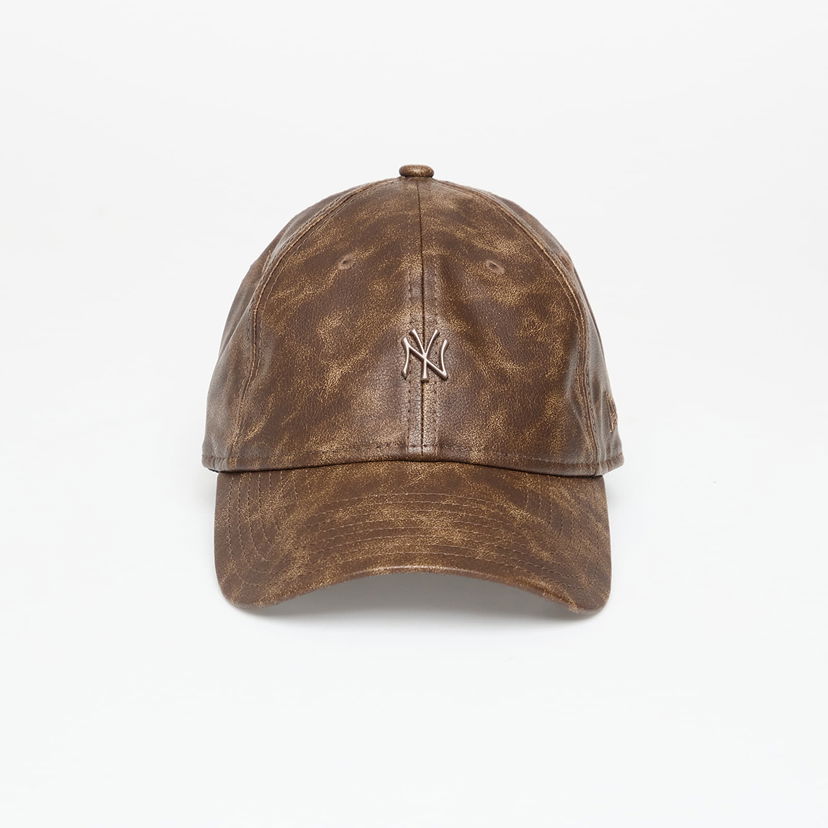 Kapa New Era New York Yankees MLB Worn PU 9TWENTY Adjustable Cap Smeđa | 60758952