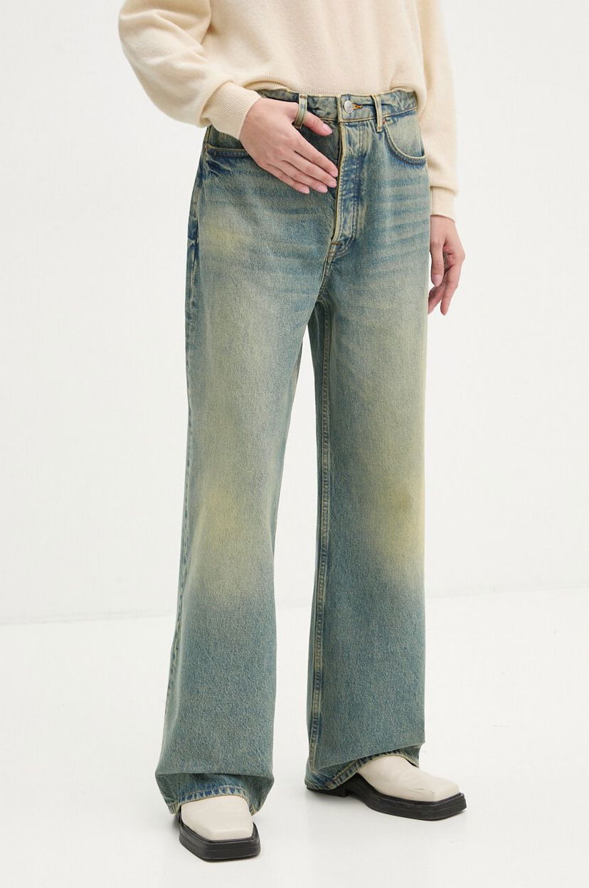Jeans Samsoe Samsoe SHELLY High Waisted Jeans Plava | F24300133
