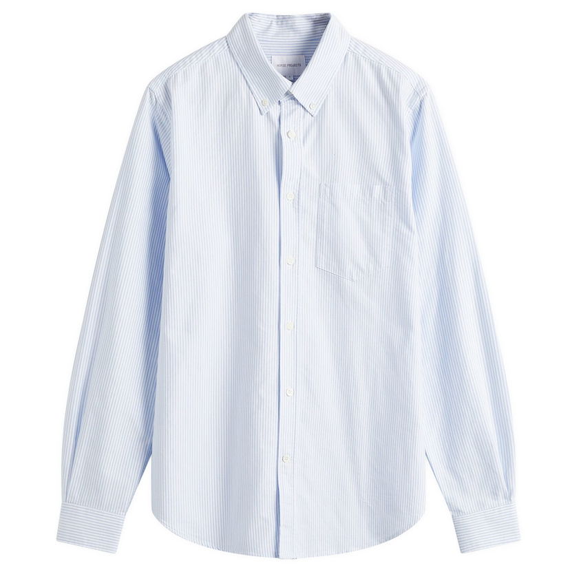 Košulja NORSE PROJECTS Standard Oxford Shirt Plava | N40-0805-7110