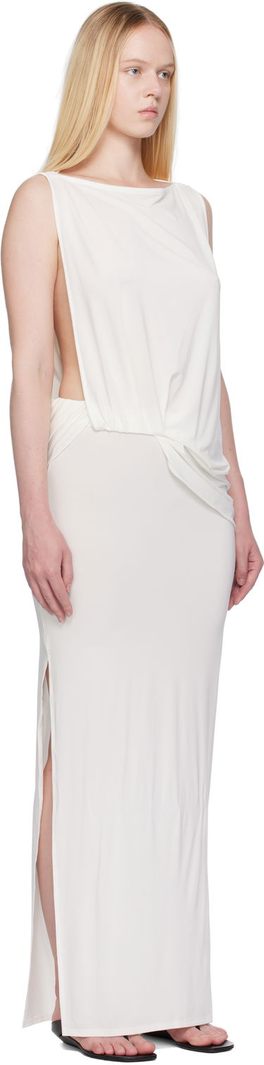 Haljina Jacquemus Jacquemus 'The Peplo' Maxi Dress Crna | 25E251DR230-2381, 4