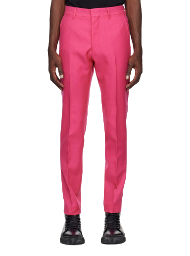 Hlače AMI Cigarette Trousers Ružičasta | HTR004.286