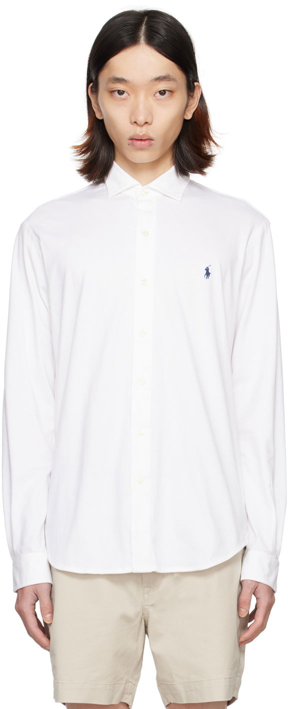 Košulja Polo by Ralph Lauren Embroidered Shirt Bijela | 710899386001