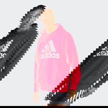 Dukserice adidas Performance Essentials French Terry Big Logo Hoodie Crvena | IC9365, 0