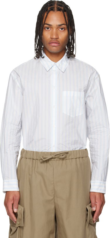 Košulja Simone Rocha Simone Rocha Easy Striped Shirt Bijela | 5394D 1222, 0
