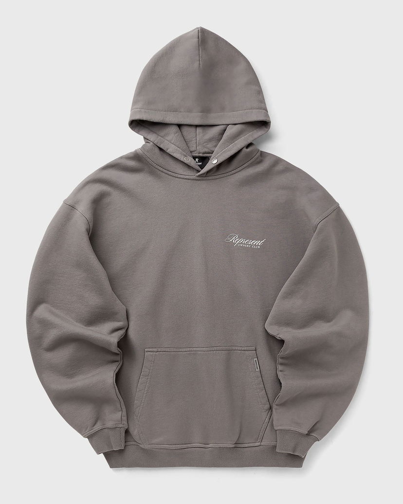 Dukserice Represent Clo Represent Owners Club Script Men's Hoodie Siva | OCM41200-46