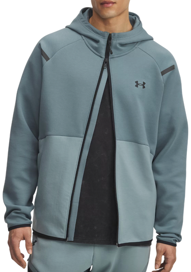 Dukserice Under Armour Unstoppable Fleece Full-Zip Hoodie Tirkiz | 1389352-587, 0