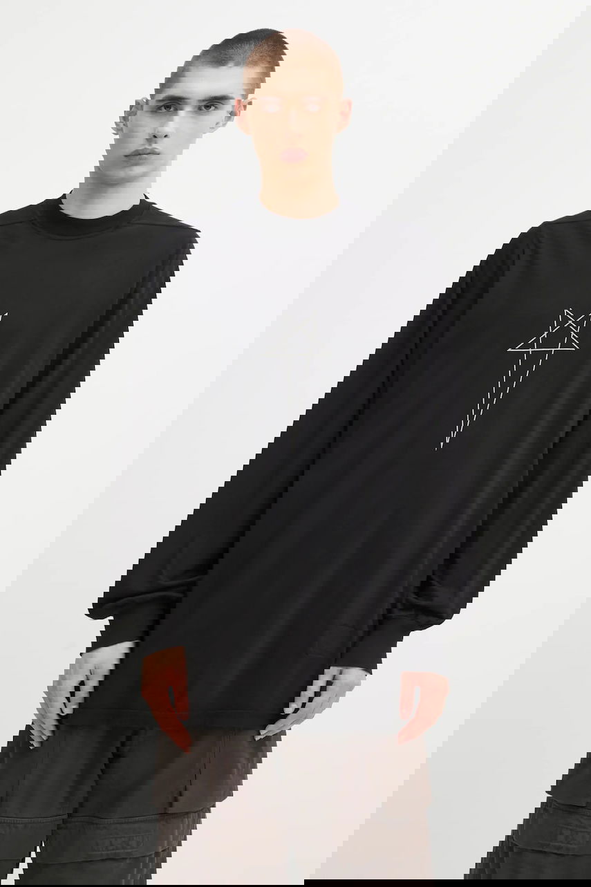 Majica kratkih rukava Rick Owens Rick Owens DRKSHDW Jumbo Long Sleeve T-Shirt Crna | DU02E7261.RNEP3, 0