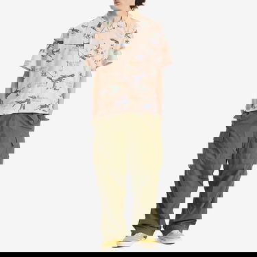 Košulja Human Made Human Made Aeroplane Vacation Shirt, Size Large Ružičasta | HM29SH025-PNK, 4