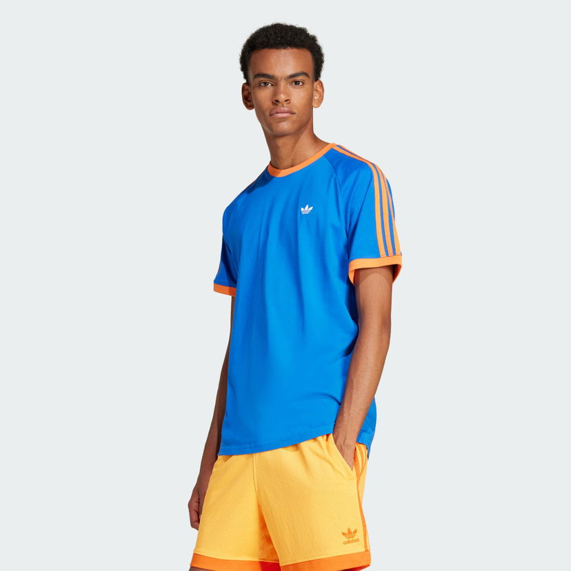 Majica kratkih rukava adidas Performance Monogram Cali Tee Plava | JD0700