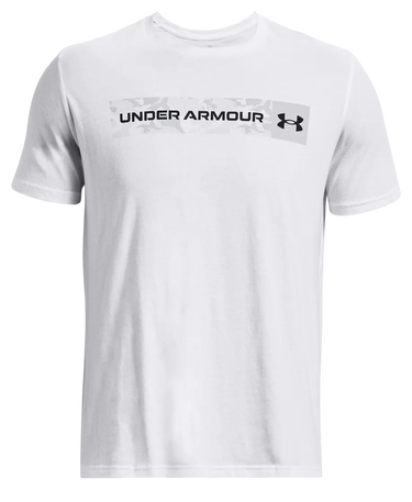 Majica kratkih rukava Under Armour Under Armour Camo Chest Stripe Short Sleeve T-Shirt Bijela | 1376830-100, 4