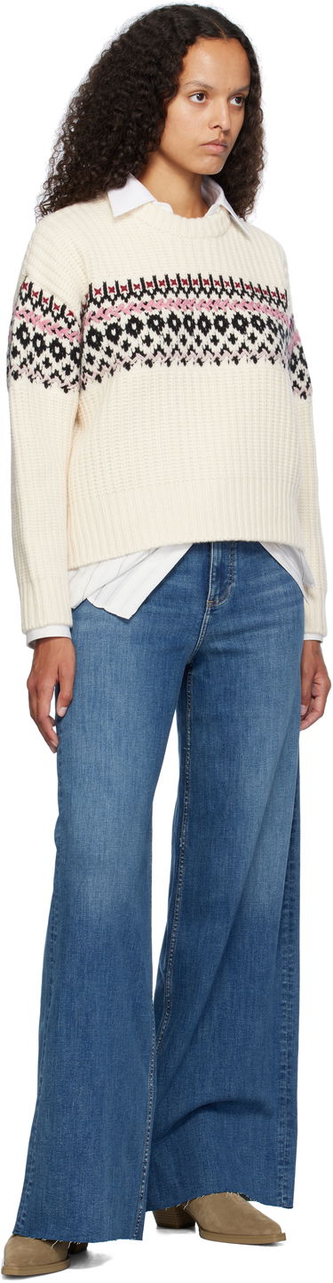 Jeans rag & bone Rag & Bone Flexi Sofie Wide-Leg Jeans Plava | WDD24F2952FUWI, 3