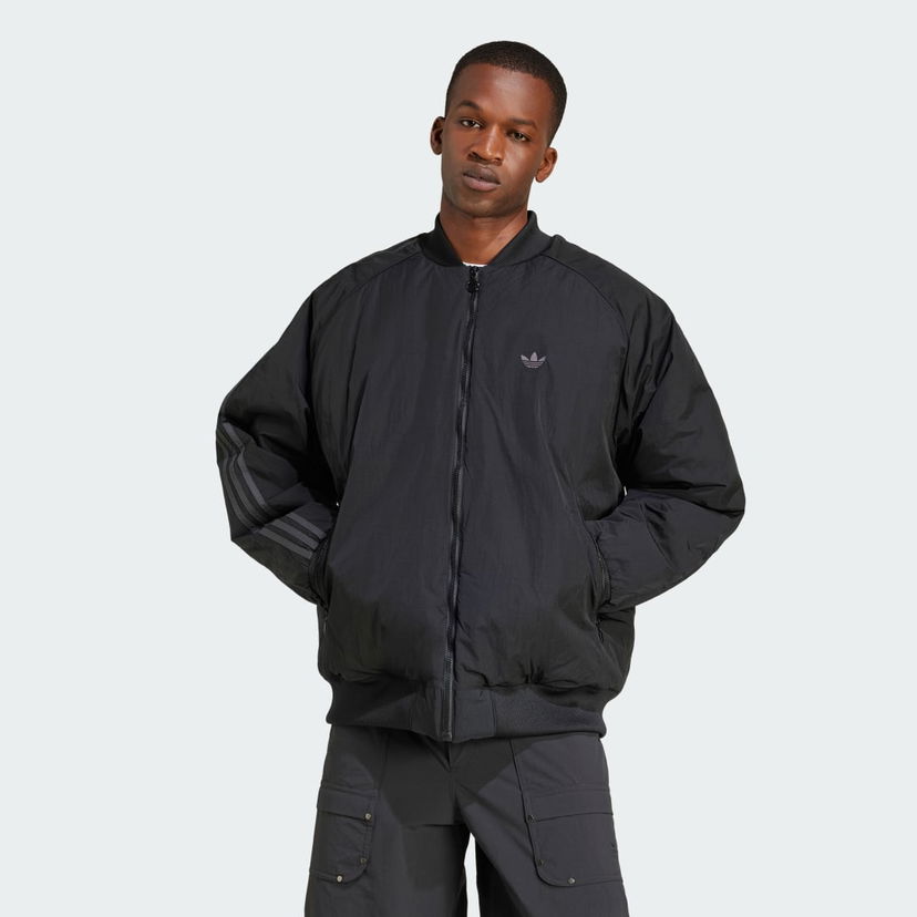 Bomber jakna adidas Performance Oversized Bomber Jacket Crna | JC7546