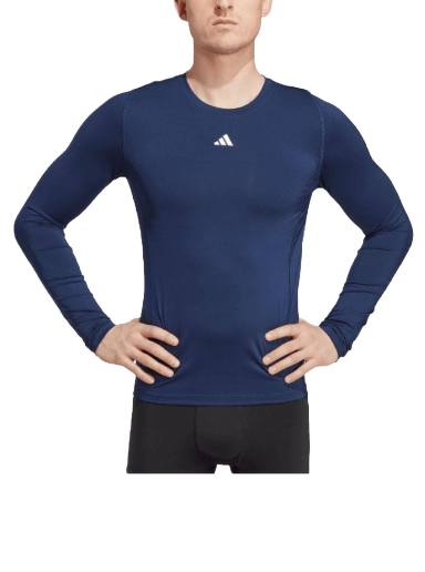 Majica kratkih rukava adidas Performance Techfit Tamnoplava | ib1230