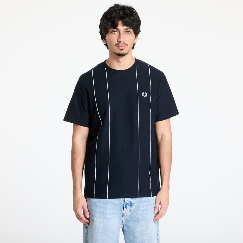 Majica kratkih rukava Fred Perry Fred Perry Pinstripe T-Shirt Tamnoplava | M9859 608